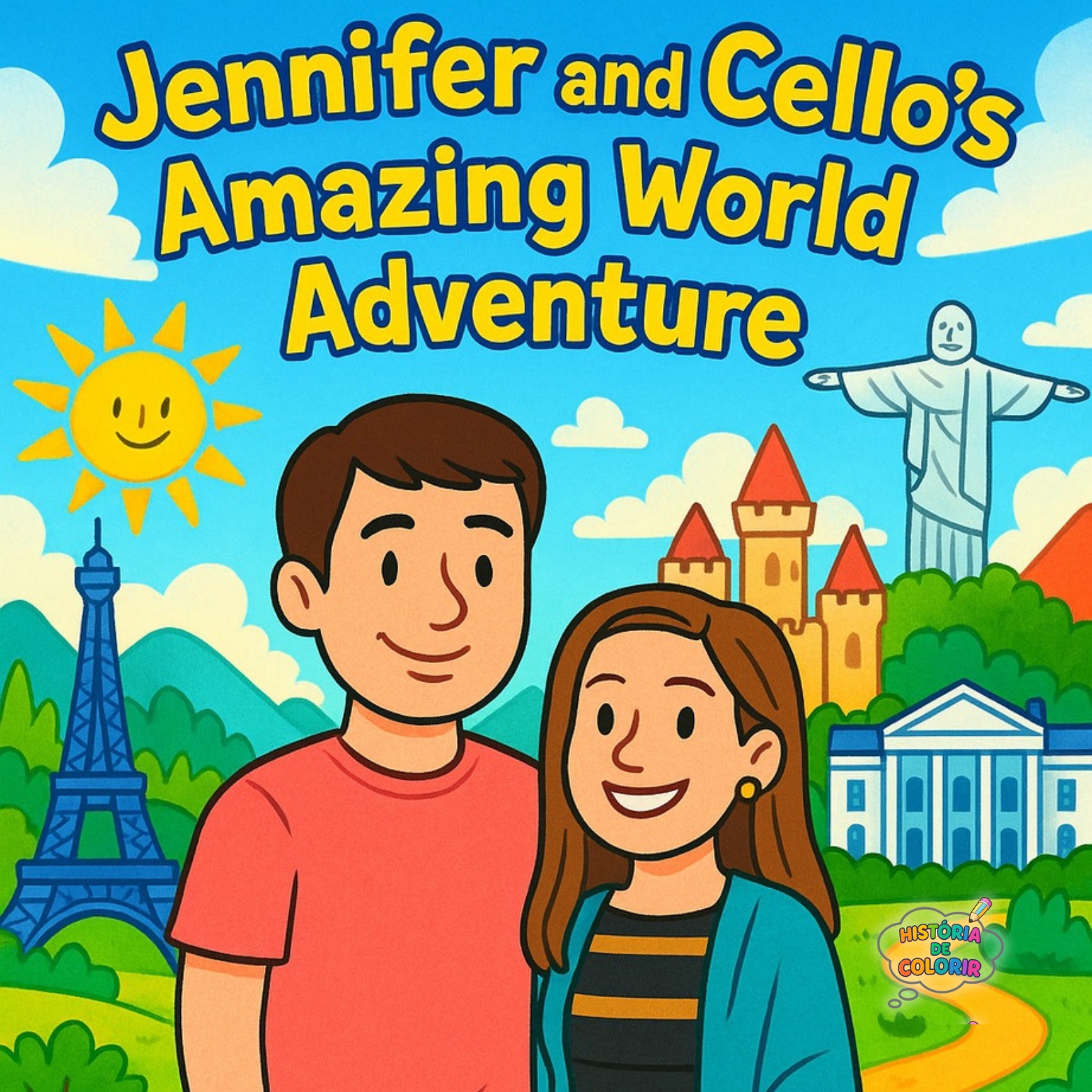 Jeniffer e Cello em Viagens pelo Mundo
